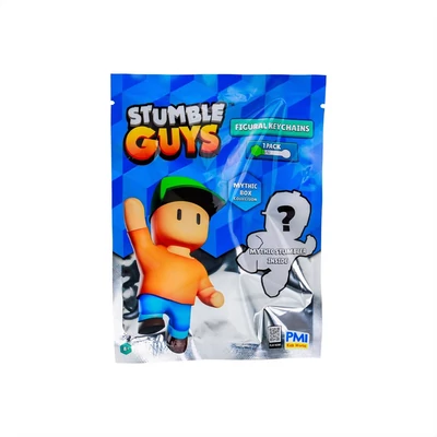 Kép 2/2 - Stumble Guys mitikus mini figura kulcstartó, 3. sorozat - többféle
