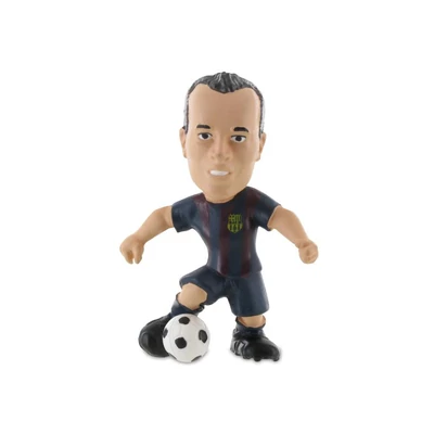 Kép 2/2 - Comansi FC Barcelona - Andrés Iniesta focista játékfigura