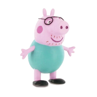 Kép 2/2 - Comansi Peppa Malac - Papa malac játékfigura