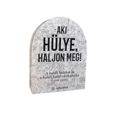 Aki hülye, haljon meg! Társasjáték - magyar nyelvű