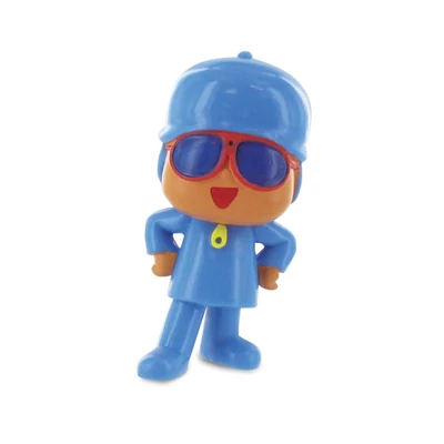 Kép 2/2 - Comansi Pocoyo napszemüvegben játékfigura