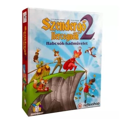 Szendergő hercegnők 2: Habcsók-hadművelet társasjáték