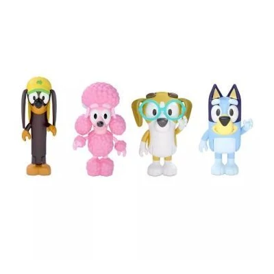Bluey: Barátok játékfigura szett - 4 db-os