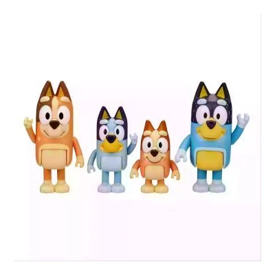 Bluey: Család figura szett - 4 db-os