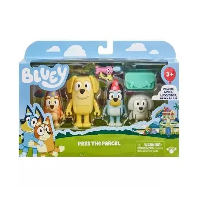 Bluey: Figura csomag - 4 db-os