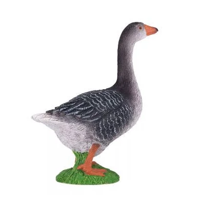 Mojo: Szürke liba állatfigura - 8 cm