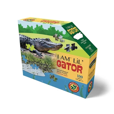 Kép 2/2 - WOW Puzzle junior 100 db - Aligátor
