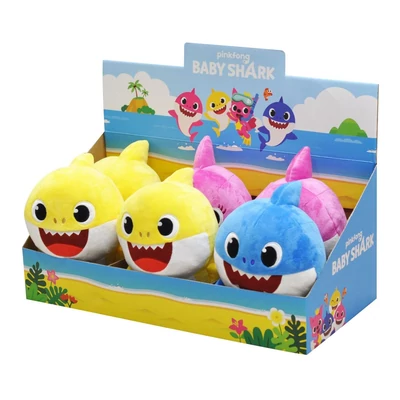 Kép 2/3 - Baby Shark Cápa család zenélő plüss - Bébi cápa
