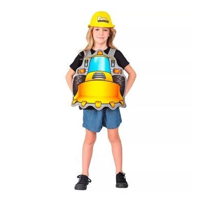 Homlokrakodó mintájú jelmez sisakkal - 113 cm