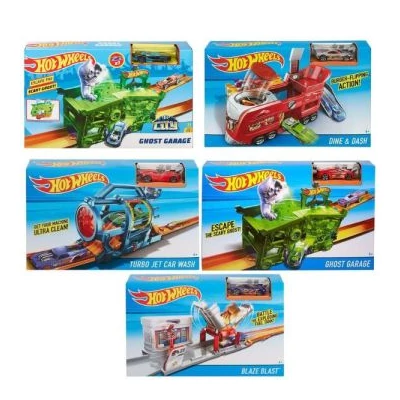 Hot Wheels: Szétnyitható pályaszett - többféle