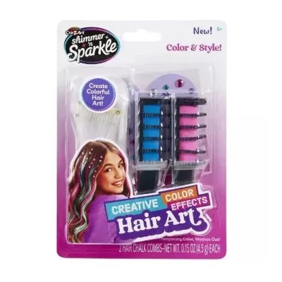 Shimmer’n Sparkle: hajdekoráló készlet krétával