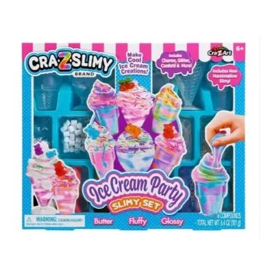 Cra-Z-Slimy: Jégkrém party slime készlet