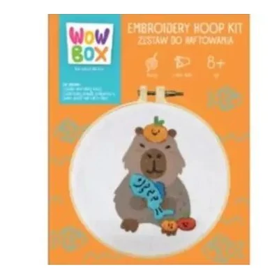Wow Box: Kapibarás ebédidő hímzőkészlet