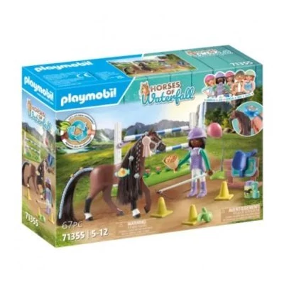 Playmobil: Zoe & Blaze versenypályával