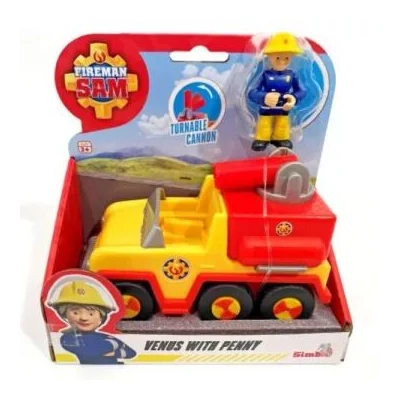 Sam, a tűzoltó: Első Vénusz tűzoltóautóm, Penny figurával - 16 cm