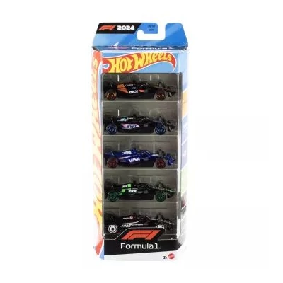 Hot Wheels: 5 db-os szett - Forma 1