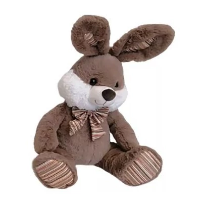 Nicotoy: Tapsi plüss nyuszi - barna, 26 cm