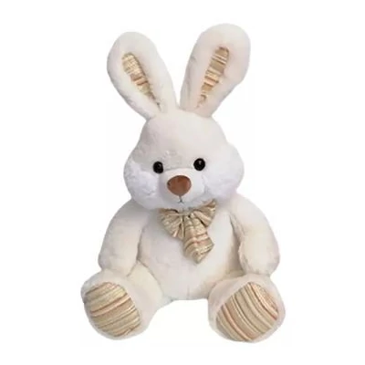 Nicotoy: Tapsi plüss nyuszi - krémszinú, 26 cm