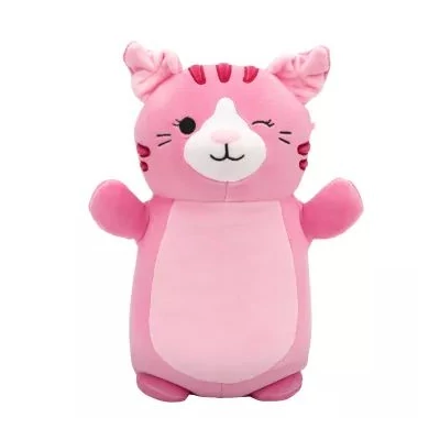 Squishmallows HugMees 25 cm - Geraldine a rózsaszín skót lógófülű cica