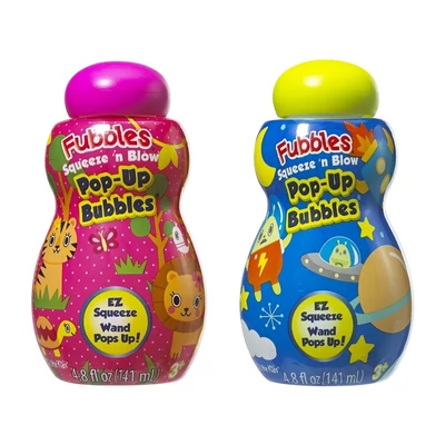 Kép 2/3 - Fubbles Nyomd és fújd buborékfújó 141 ml (2 féle)