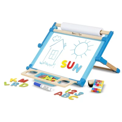 Kép 3/3 - Melissa & Doug Kreatív játék, Kétoldalú rajztábla