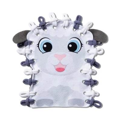Kép 3/3 - Melissa & Doug Kreatív játék kezdőknek, Hurkold! - farmállatka bábok