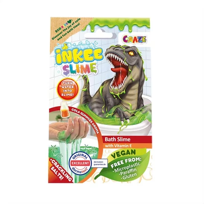 Kép 3/3 - Craze Inkee vegán fürdő slime - dinó kólás gumicukor aromával