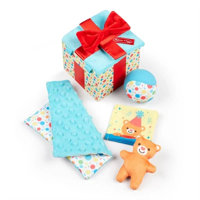 Kép 3/3 - Melissa & Doug bébijáték, Fadoboz meglepetés játékokkal