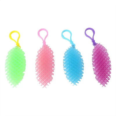 Kép 2/2 - Flexi Fidget glitter stesszoldó játék, sötétben világító