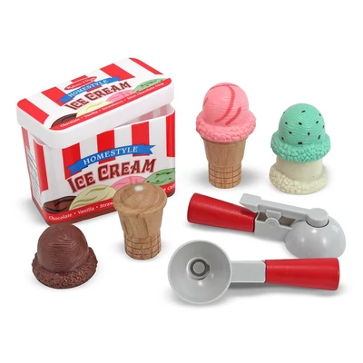 Kép 2/3 - Melissa & Doug Sütés-főzés, Fagyi szett