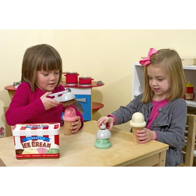 Kép 3/3 - Melissa & Doug Sütés-főzés, Fagyi szett