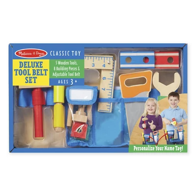 Kép 2/3 - Melissa & Doug Készségfejlesztő játék, Öv szerszámokkal