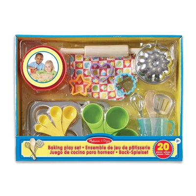 Kép 2/3 - Melissa & Doug, sütés-főzés, játék sütő készlet