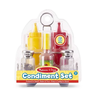 Kép 3/3 - Melissa & Doug, sütés-főzés, játék ételízesítő készlet