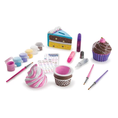Kép 3/3 - Melissa & Doug Kreatív játék, Díszítsd fel! édességek