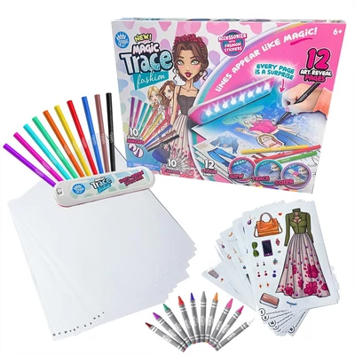 Kép 2/3 - Magic Trace stúdió - Ragyogó rajzolás - Divat