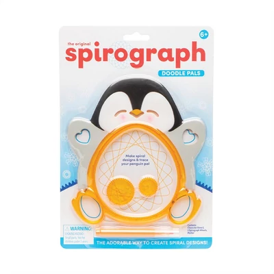 Kép 2/3 - Spirográf Doodle Pals rajz pajtik - pingvin