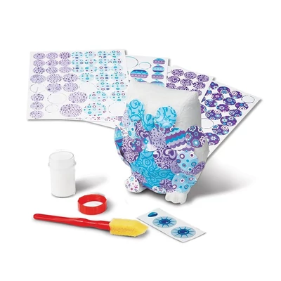 Kép 3/3 - Melissa & Doug Kreatív játék, Dekupázs, bagoly
