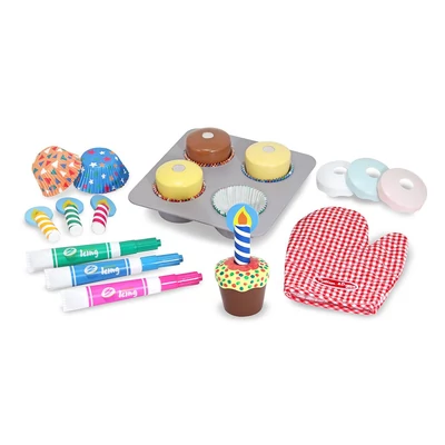 Kép 3/3 - Melissa & Doug Sütés-főzés, Cupcake