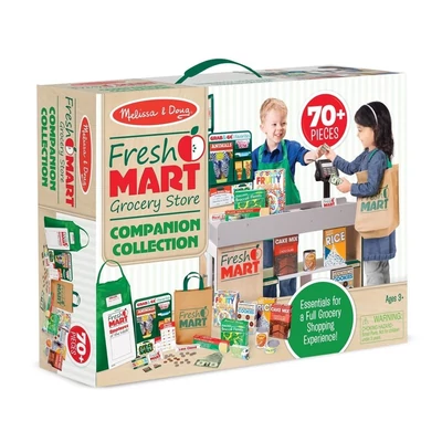 Kép 2/3 - Melissa & Doug Szerepjáték kellékek, Élelmiszer bevásárló szett