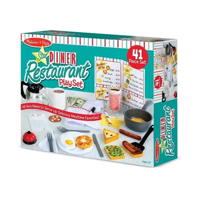 Kép 2/3 - Melissa & Doug Sütés-főzés, bisztró játékszett