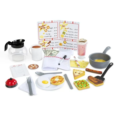 Kép 3/3 - Melissa & Doug Sütés-főzés, bisztró játékszett
