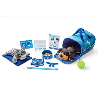 Kép 3/3 - Melissa & Doug Szerepjáték, Kisállat hordozó és utazó szett