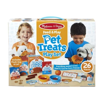 Kép 2/3 - Melissa & Doug Szerepjáték, Kisállat ápoló és etető szett