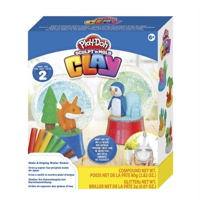 Kép 2/2 - Play-Doh Air Clay Sulpt 'n Mold hógömb készítés gyurmával