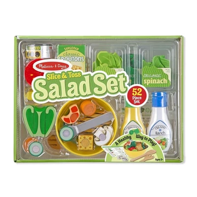 Kép 2/3 - Melissa & Doug Sütés-főzés, Saláta szett