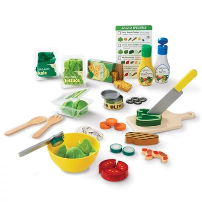 Kép 3/3 - Melissa & Doug Sütés-főzés, Saláta szett