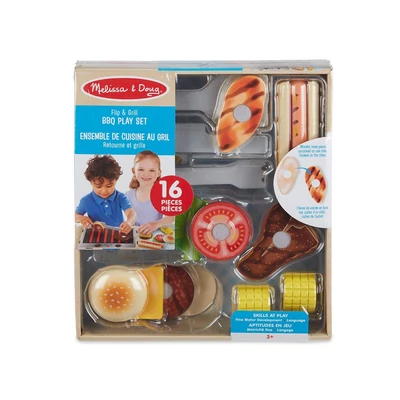 Kép 2/3 - Melissa & Doug, sütés-főzés, grill és bbq készlet