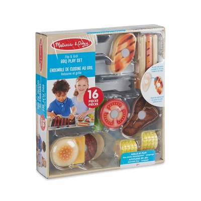 Kép 3/3 - Melissa & Doug, sütés-főzés, grill és bbq készlet