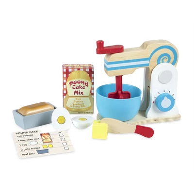 Melissa & Doug Sütés-főzés, Fa tortakészítő szett